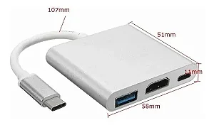 ADAPTADOR TYPE-C PARA USB 3.0 / HDMI / TYPE-C ONEX HUB-7565