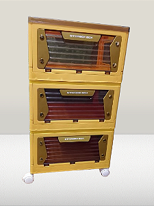 CAIXA ORGANIZADORA DOBRAVEL TOMATE MS-8832