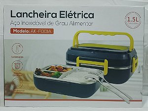 MARMITA TERMICA INOX PORTATIL 12V 1,5L AIKER AK-F001A