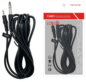 CABO DE MICROFONE P1 PARA P10 MONO 3M TOMATE MCB-012