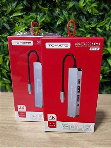 ADAPTADOR TYPE-C PARA HDMI USB PD E P2 TOMATE MTV-615