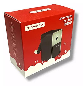 APONTADOR DE LAPIS MANUAL TOMATE MAT-M06