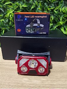 LANTERNA DE CABEÇA RECARREGAVEL ONEX LAN-7060