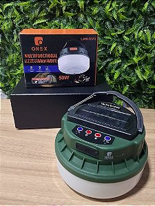 LUMINARIA DE ACAMPAMENTO MULTIFUNCIONAL 50W ONEX LAN-7070