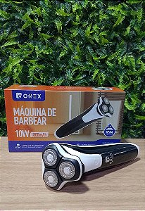MAQUINA DE BARBEAR REGARREGAVEL 10 W ONEX MQ-7301