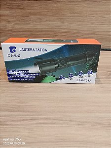 LANTERNA TATICA ZOOM TELESCOTOPICA 1200 LUMENS ONEX LAN -7033