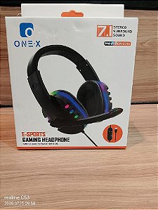 HEADSET COM MICROFONE USB RGB ONEX FON-2315
