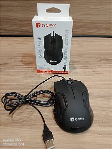 MOUSE OPTICO COM FIO USB 2.0 ONEX JP-2512