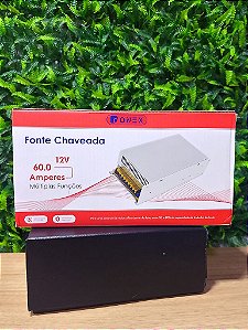 FONTE CHAVEADA 12V 60A 720W 110/220V ONEX FT-5808-60A