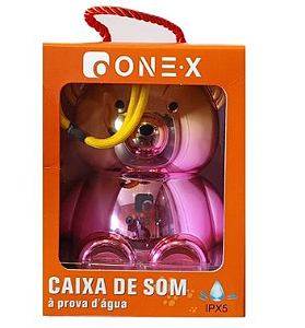 CAIXA DE SOM BLUETOOTH/FM/USB 5W ONEX SOM-0527