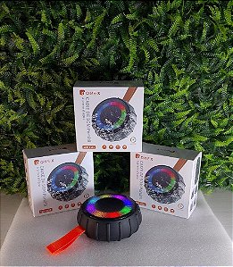 CAIXA DE SOM RGB BLUETOOTH FM 10W ONEX SOM-0131