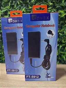 FONTE PARA NOTEBOOK 65W PLUG 5.5X17MM ONEX FT-5912
