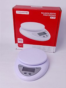 BALANCA DIGITAL PARA COZINHA 5KG TOMATE SF-420