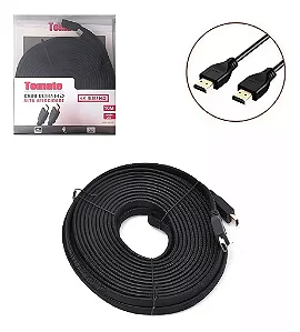 CABO HDMI FLAT REVESTIDO EM MALHA VERSÃO 2.0 C/ 10m MHD-4010
