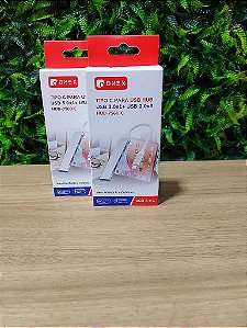 HUB TYPE-C COM 4 PORTAS USB ONEX HUB-7560-C