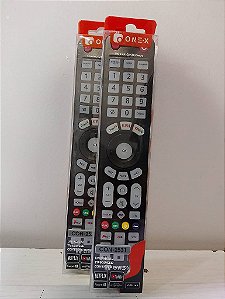 CONTROLE REMOTO UNIVERSAL TV LCD LED ONEX CON-2531