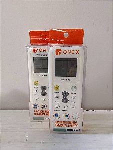 CONTROLE REMOTO UNIVERSAL PARA AR CONDICIONADO ONEX CON-2532