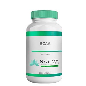 BCAA - 60 Doses - Manutenção de crescimento dos músculos