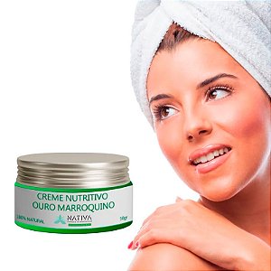 Creme Nutritivo Ouro Marroquino - 50g - Nutrição Facial