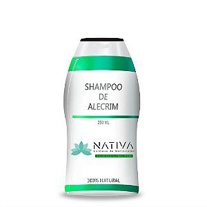 Shampoo de Alecrim - 250ml - Fortificante capilar