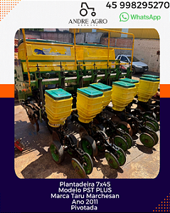 Plantadeira 7 linhas Tatu 2011