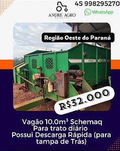 Vagão Forrageiro Trato diário