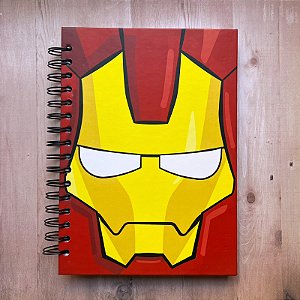 CADERNO SIMPLES MARVEL HOMEM DE FERRO