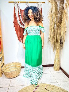 VESTIDO JESSICA -M- VERÃO-VERDE -LAISE