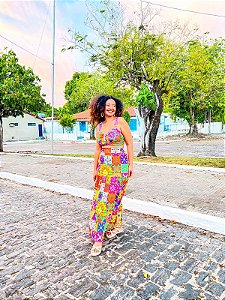 CONJUNTO LAURA - ITÁLIA - ROSA  -FLUITY POLIAMIDA