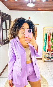 CONJUNTO VERONICA -  COLEÇÃO - VERÃO EUROPEU -LILÁS