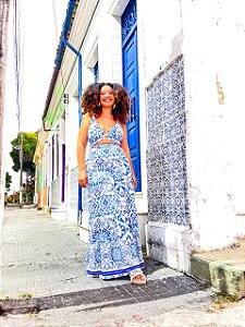 CONJUNTO LUZ - ITÁLIA - AZUL-FLUITY POLIAMIDA