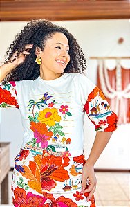 BLUSA MOANA - PRAIA URBANA - COLORIDO- VISCOSE PRÉ LAVADA