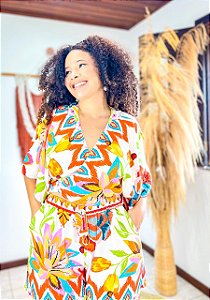 CONJUNTO PAULA - PRAIA URBANA-COLORIDO -VISCOSE PRÉ LAVADO ,GRAMADURA 140