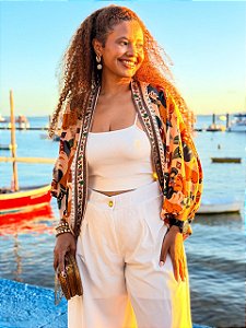 KIMONO YASMIN-COLORIDO-BRASILIDADE- VISCOSE PRÉ LAVADO