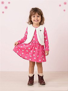 Vestido com colete Brandili