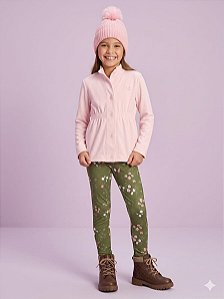 Conjunto Casaco Soft e Legging Flanelada