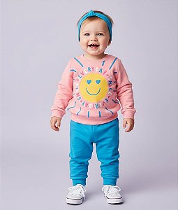 Conjunto Moletom Malwee Baby Peluciado