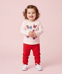 Conjunto Moletom Brandili Baby