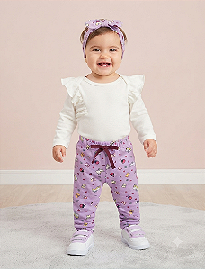 Conjunto Trijunto Baby Algodão Bebê