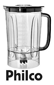 Copo Liquidificador Ph900 Original Philco Preto Completo