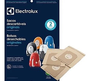 Saco Para Aspirador De Pó Descartável Neo  Electrolux 3 Unidades