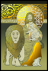 O Leão de Judá (Print)