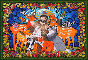 Francisco e os Animais (Print)