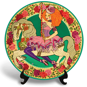 Carrossel (Azulejo Redondo)