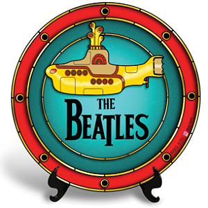 Submarino Amarelo (Azulejo Redondo)