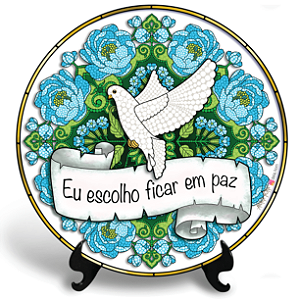 Paz (Azulejo Redondo)