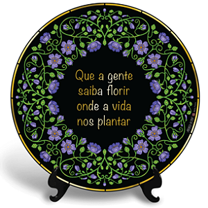 Saber Florir (Azulejo Redondo)