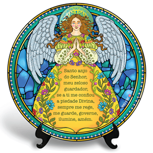 Anjo da Guarda (Azulejo Redondo)