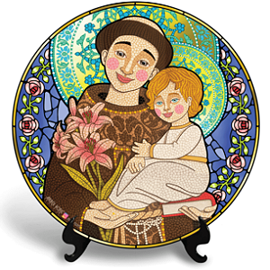 Santo Antônio (Azulejo Redondo)