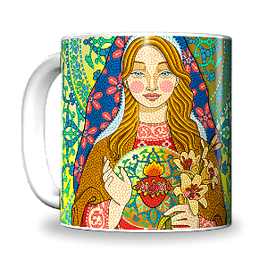 Imaculado Coração de Maria (Caneca)